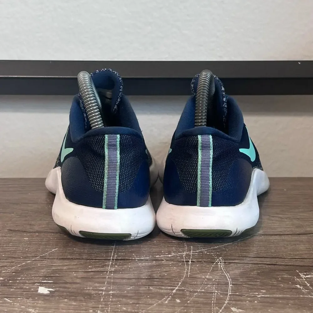 Nike Flex Contact (908995-404) Women’s Athletic Running Shoes Size 7.5 Blue
